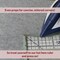 Hot Hem Ruler for Sewing and Quilting – Non-Slip Ironing Hot Ruler and Pleats with Dry or Steam Iron on Quilt Blocks and Clothes - 10" x 2.5" Hem Gauge